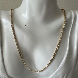 925 Sterling Silver Gold Plated Necklace